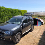 Camp im Slow Village Breizh Legendes, Kerurus France