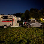 Erster Stellplatz - Trelleborg Strand Camping