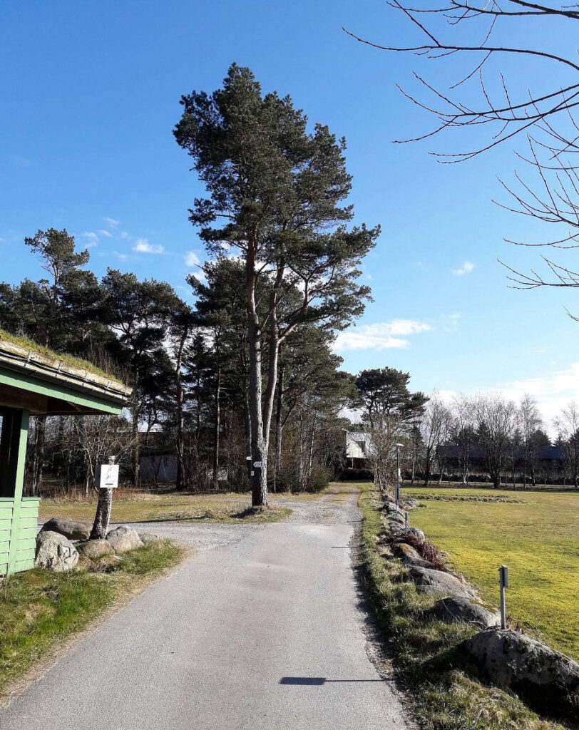Rückblick zum Tunnel