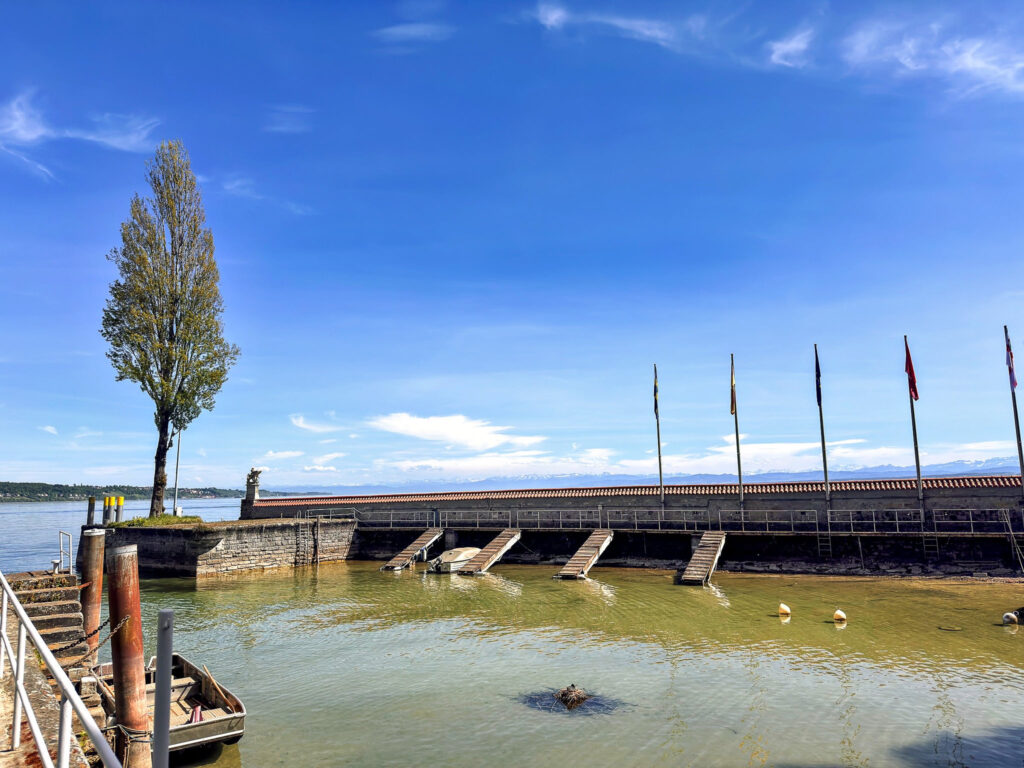 Hafen der Insel Mainau